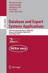 bokomslag Database and Expert Systems Applications