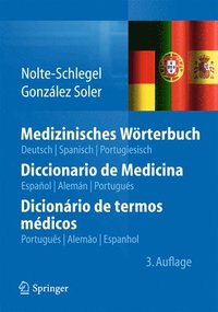 bokomslag Medizinisches Wrterbuch/Diccionario de Medicina/Dicionrio de termos mdicos