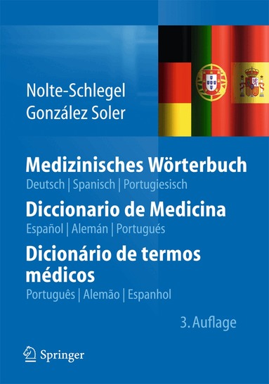 Irmgard Nolte-Schlegel, Joan José González Soler - Medizinisches Wörterbuch/Diccionario de Medicina/Dicionário de termos médicos, Häftad