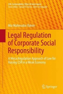 bokomslag Legal Regulation of Corporate Social Responsibility