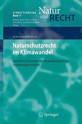 bokomslag Naturschutzrecht im Klimawandel