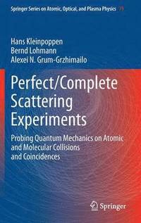 bokomslag Perfect/Complete Scattering Experiments