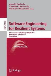 bokomslag Software Engineering for Resilient Systems