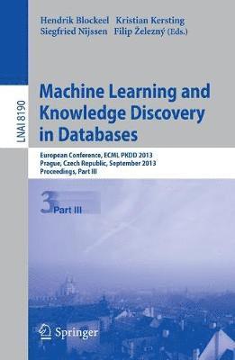 Machine Learning and Knowledge Discovery in Databases 1