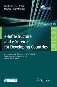 bokomslag e-Infrastructure and e-Services for Developing Countries