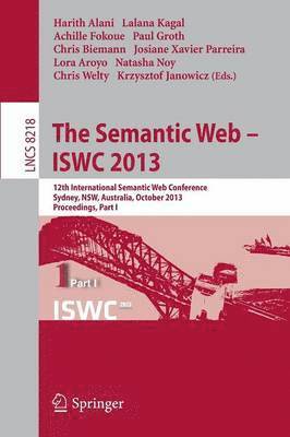 The Semantic Web - ISWC 2013 1
