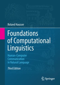 bokomslag Foundations of Computational Linguistics