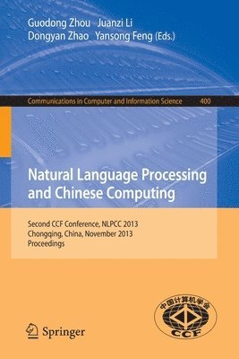 Natural Language Processing and Chinese Computing 1