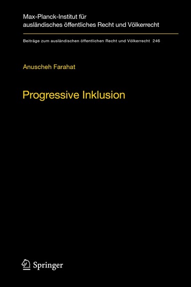 Anuscheh Farahat - Progressive Inklusion, Inbunden