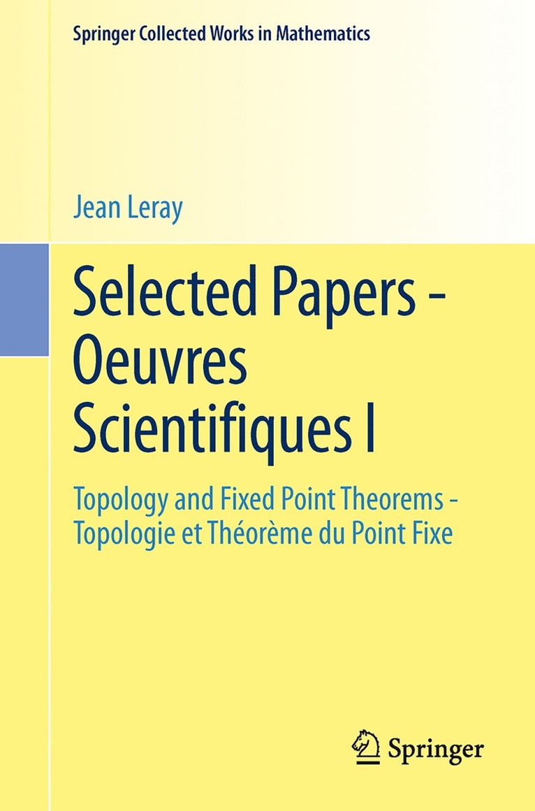 Selected Papers - Oeuvres Scientifiques I 1