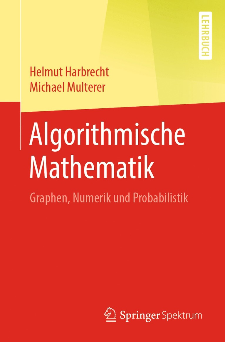 Helmut Harbrecht, Michael Multerer - Algorithmische Mathematik, Häftad