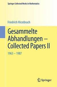 bokomslag Gesammelte Abhandlungen - Collected Papers II