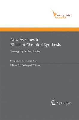 bokomslag New Avenues to Efficient Chemical Synthesis