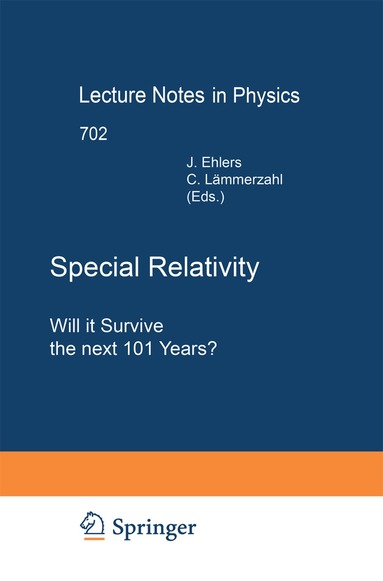 Jürgen Ehlers, Claus Lämmerzahl - Special Relativity, Häftad