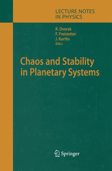Rudolf Dvorak, F. Freistetter, Jürgen Kurths - Chaos and Stability in Planetary Systems, Häftad