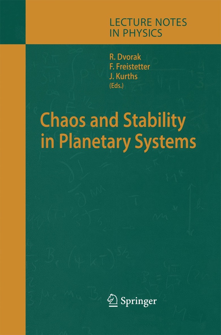 Rudolf Dvorak, F. Freistetter, Jürgen Kurths - Chaos and Stability in Planetary Systems, Häftad