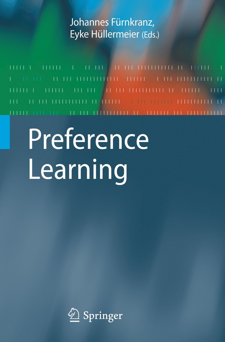 Johannes Fürnkranz, Eyke Hüllermeier - Preference Learning, Häftad