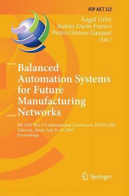 Balanced Automation Systems for Future Manufacturing Networks 1