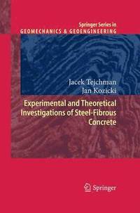 bokomslag Experimental and Theoretical Investigations of Steel-Fibrous Concrete