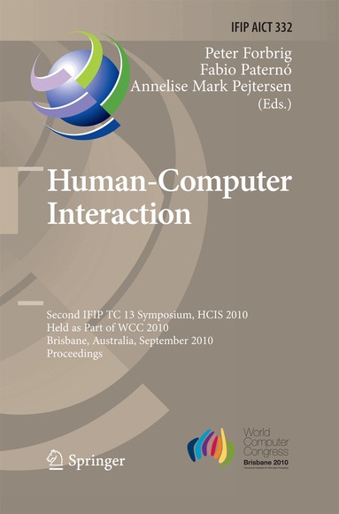 Peter Forbrig, Fabio Paternó, Annelise Mark Pejtersen - Human-Computer Interaction, Häftad