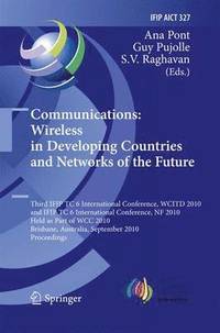bokomslag Communications: Wireless in Developing Countries and Networks of the Future
