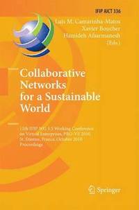 bokomslag Collaborative Networks for a Sustainable World