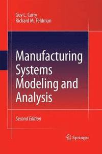 bokomslag Manufacturing Systems Modeling and Analysis