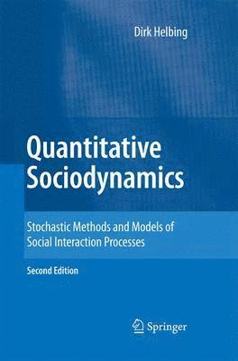 bokomslag Quantitative Sociodynamics