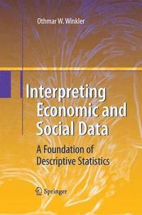 bokomslag Interpreting Economic and Social Data
