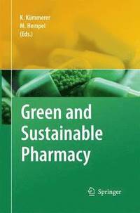 bokomslag Green and Sustainable Pharmacy