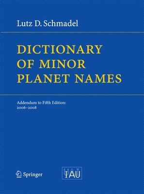 bokomslag Dictionary of Minor Planet Names