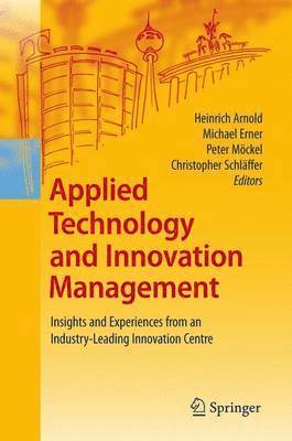 bokomslag Applied Technology and Innovation Management