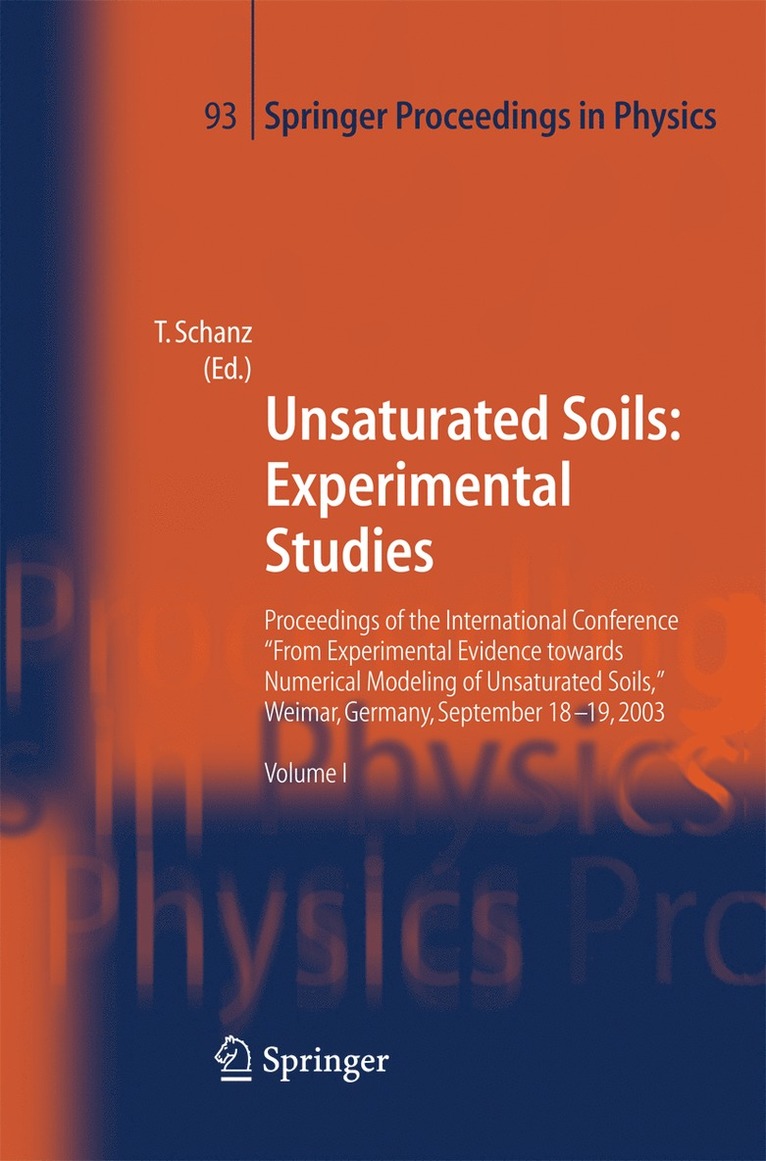 Unsaturated Soils: Experimental Studies