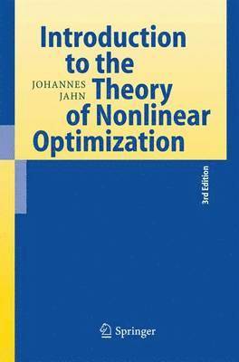 bokomslag Introduction to the Theory of Nonlinear Optimization