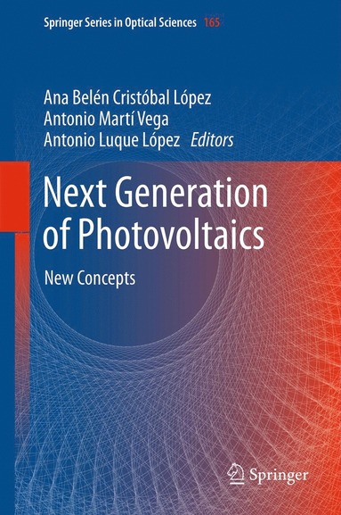 bokomslag Next Generation of Photovoltaics