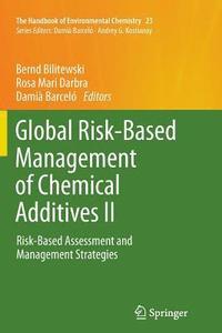bokomslag Global Risk-Based Management of Chemical Additives II