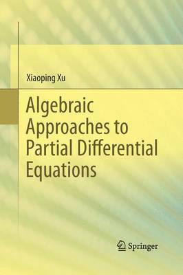 bokomslag Algebraic Approaches to Partial Differential Equations