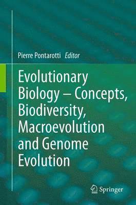 Evolutionary Biology  Concepts, Biodiversity, Macroevolution and Genome Evolution 1