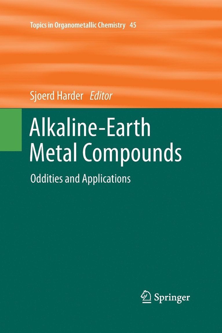 Alkaline-Earth Metal Compounds 1