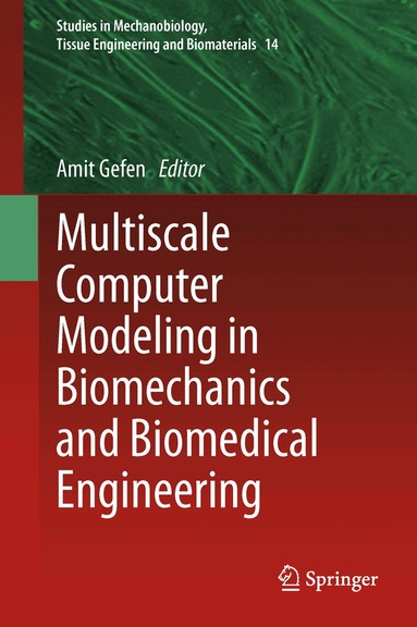 Amit Gefen - Multiscale Computer Modeling in Biomechanics and Biomedical Engineering, Häftad