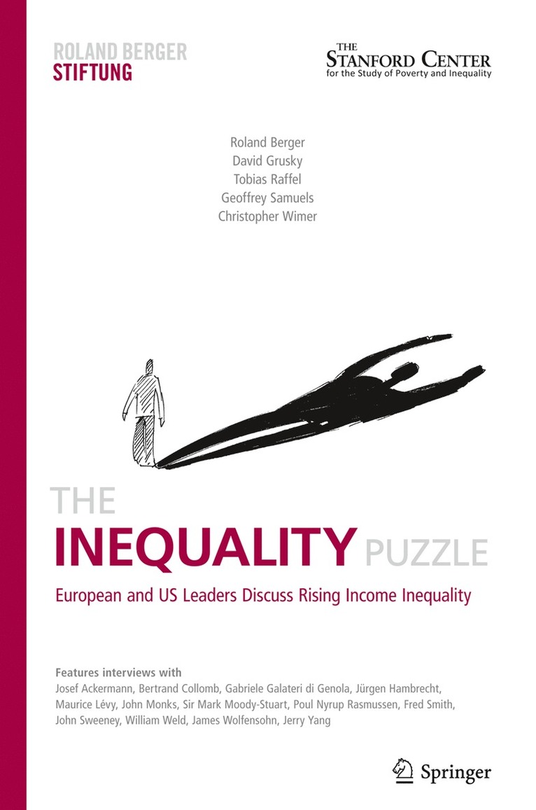 Roland Berger, David Grusky, Tobias Raffel, Geoffrey Samuels, Chris Wimer - Inequality Puzzle, Häftad