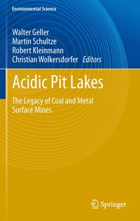 bokomslag Acidic Pit Lakes