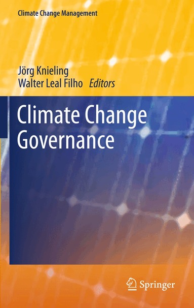 Jörg Knieling, Walter Leal Filho - Climate Change Governance, Häftad