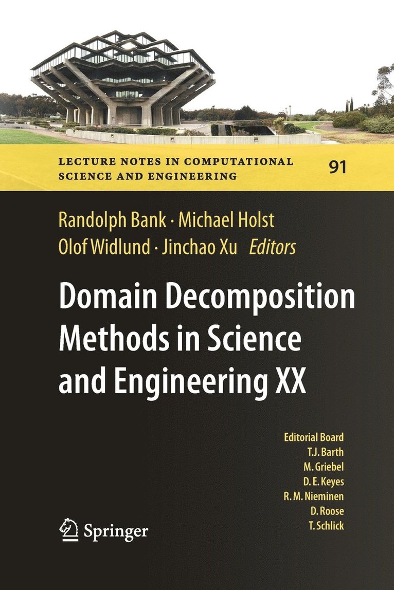 Domain Decomposition Methods in Science and Engineering XX 1