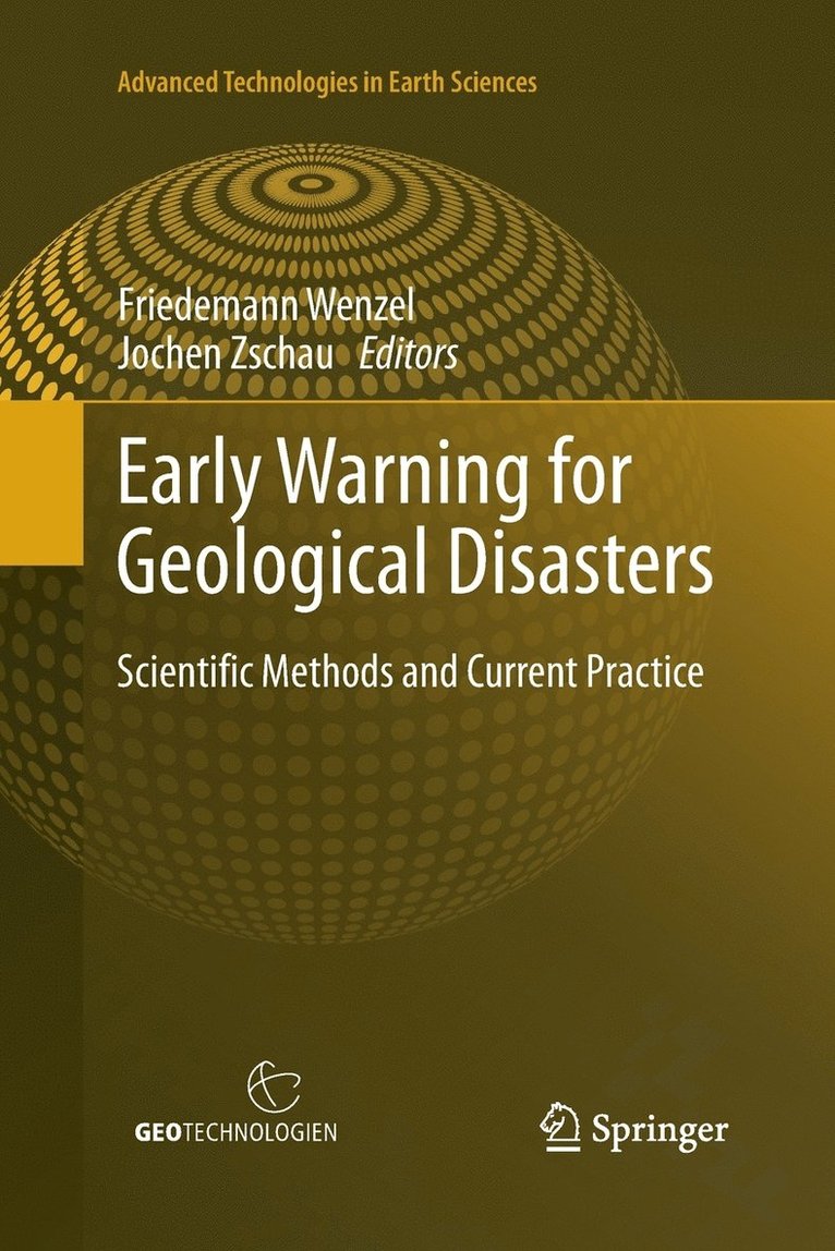 Early Warning for Geological Disasters 1