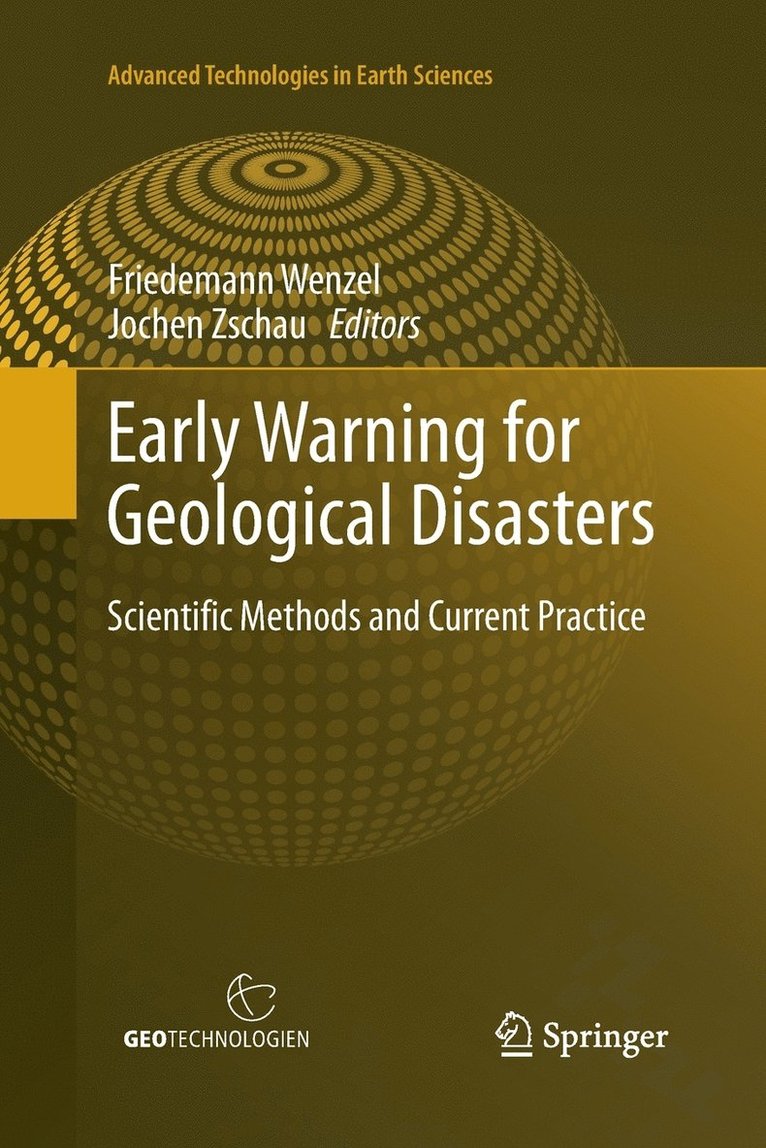 Early Warning for Geological Disasters