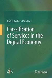 bokomslag Classification of Services in the Digital Economy