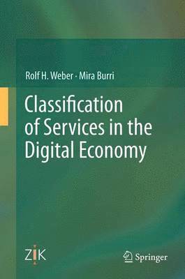 bokomslag Classification of Services in the Digital Economy