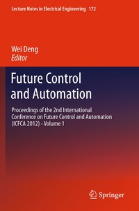 bokomslag Future Control and Automation