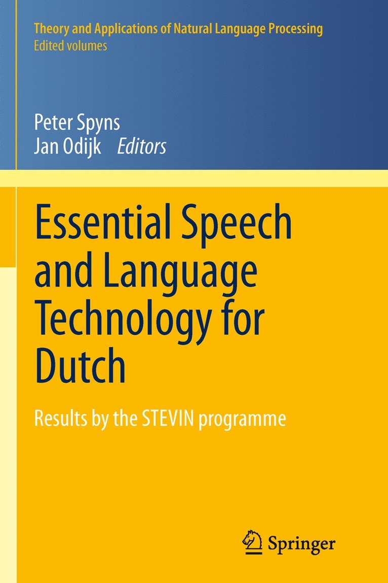 Essential Speech and Language Technology for Dutch 1